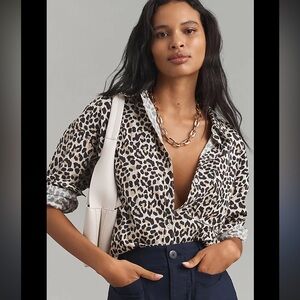 The Bennet Buttondown Shirt by Maeve: Adaptive Printed Edition